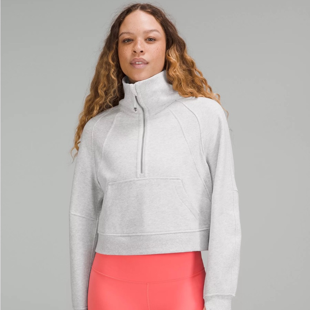 SOLD lululemon Scuba Oversized Half Zip- Funnel Neck